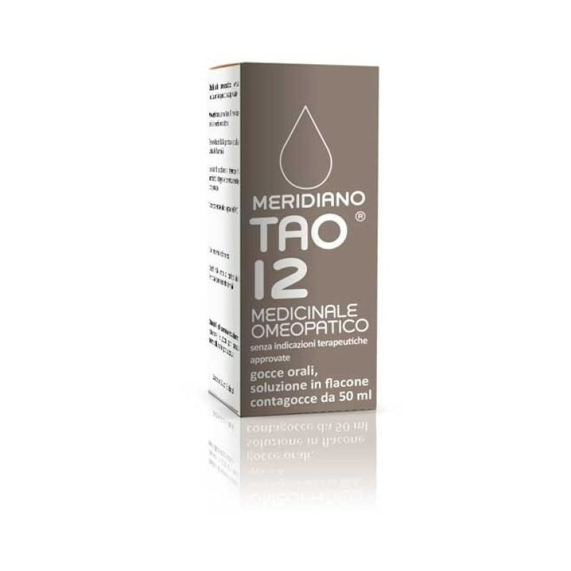 Meridiano tao 12 gocce orali 50 ml flacone contagocce