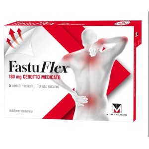 Fastuflex 5 cerotti medicati 180 mg