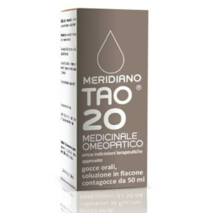Meridiano tao 20 gocce orali 50 ml flacone contagocce