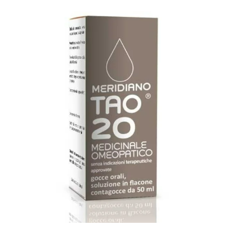Meridiano tao 20 gocce orali 50 ml flacone contagocce Meridiano tao 20 gocce orali 50 ml flacone contagocce