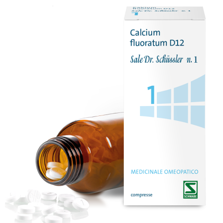 Calcium fluoratum d12 sale dr.schussler n.1 d12 200 compresse flacone