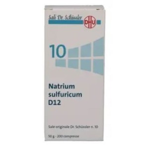 Natrium sulfuricum d6 sale dr.schussler n.10 d6 200 compresse flacone