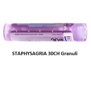 Staphysagria (boiron) 80 granuli 30 ch contenitore multidose