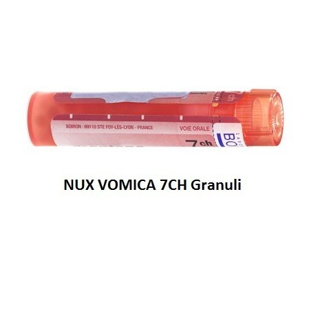 Nux vomica (boiron) 80 granuli 7 ch contenitore multidose Nux vomica (boiron) 80 granuli 7 ch contenitore multidose