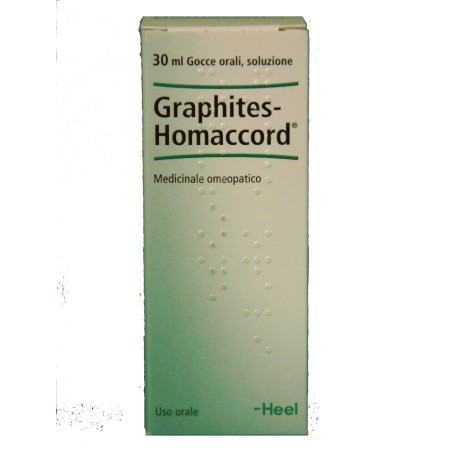 Graphites homaccord gocce orali 30 ml flacone contagocce