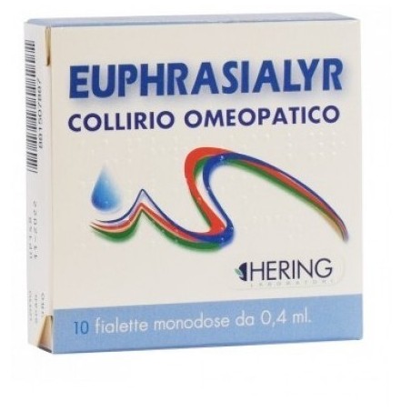 Euphrasialyr (homeolyr n.4) collirio, soluzione 0,4 ml 10 contenitori monodose Euphrasialyr (homeolyr n.4) collirio, soluzione 0,4 ml 10 contenitori monodose
