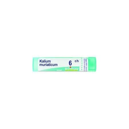 Kalium muriaticum (boiron) 80 granuli 6 ch contenitore multidose Kalium muriaticum (boiron) 80 granuli 6 ch contenitore multidose
