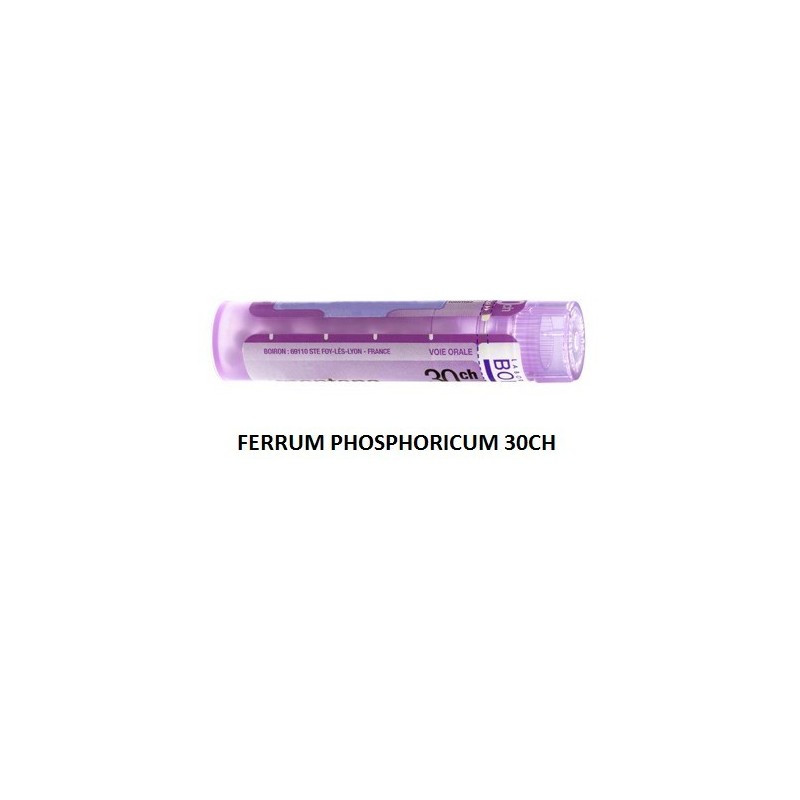 Ferrum phosphoricum (boiron) 80 granuli 30 ch contenitore multidose