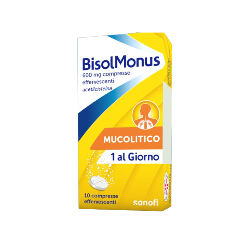 Bisolmonus 10 compresse eff 600 mg