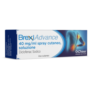 Brexiadvance spray cutaneo 30 ml/125 erog 40 mg/ml con pompadosatrice