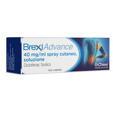 Brexiadvance spray cutaneo 30 ml/125 erog 40 mg/ml con pompadosatrice