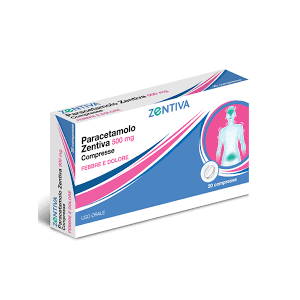 Paracetamolo (zentiva) 20 compresse 500 mg