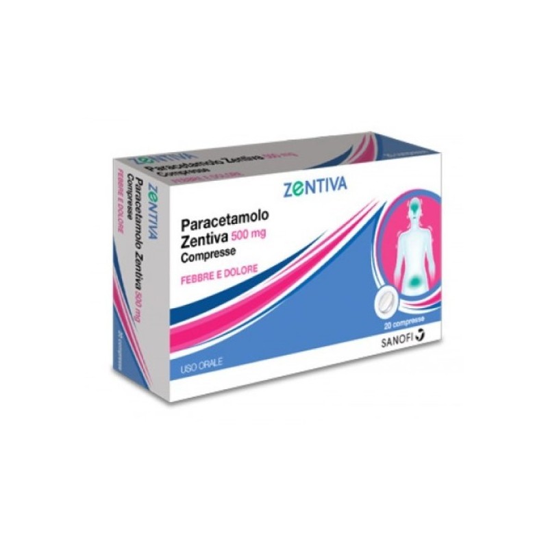 Paracetamolo (zentiva) 30 compresse 500 mg