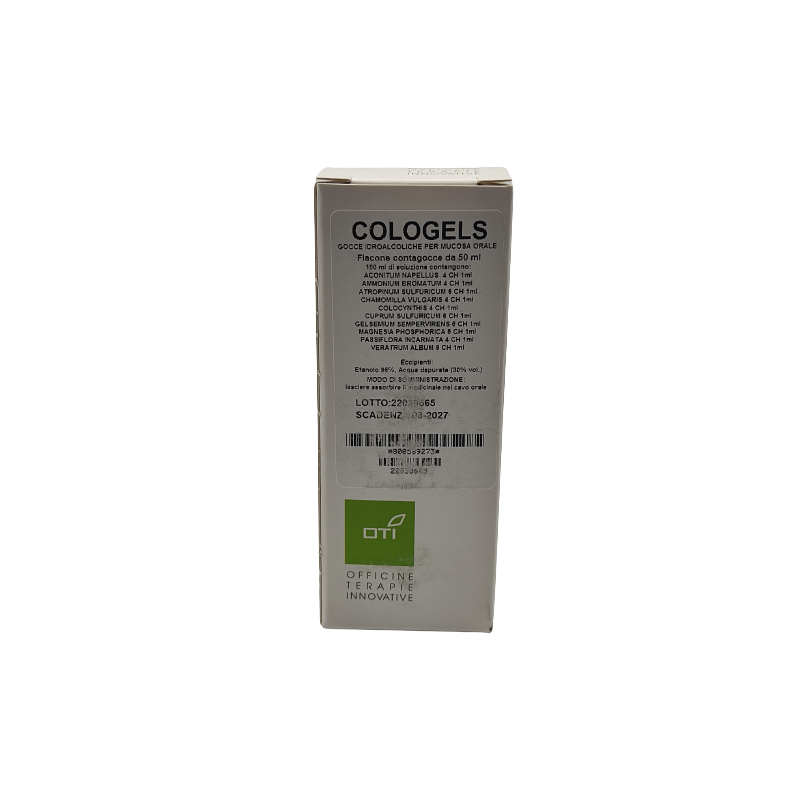 Cologels orale gocce 50 ml in soluzione idroalcolica al 30% v/v Cologels orale gocce 50 ml in soluzione idroalcolica al 30% v/v