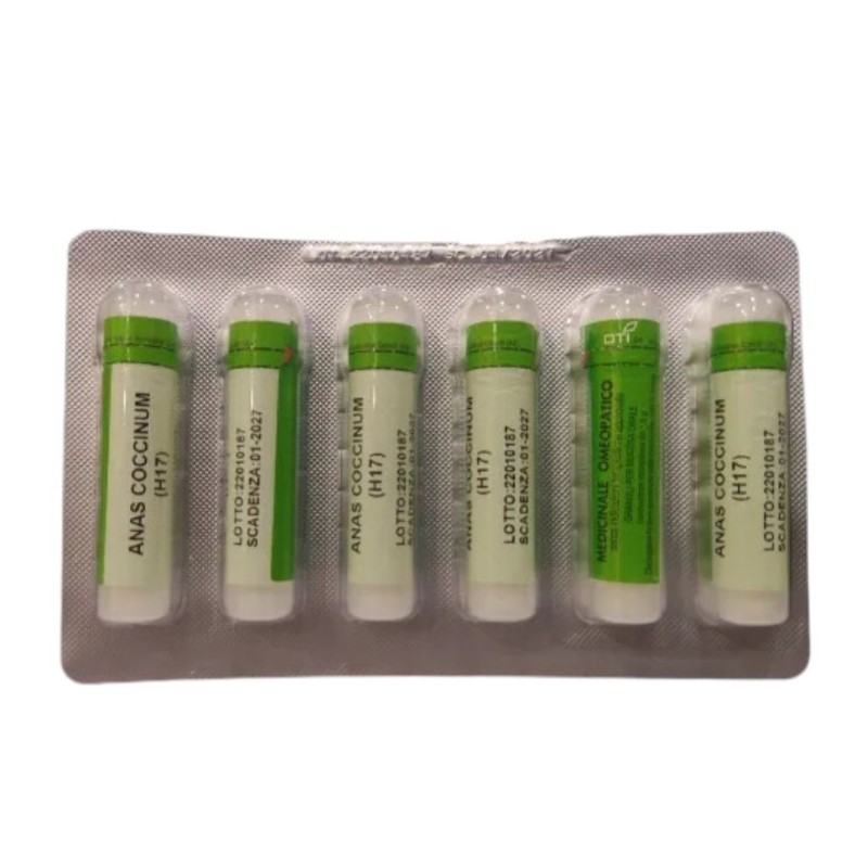 Anas coccinum h17 granuli 1,6 g 6 contenitori monodose