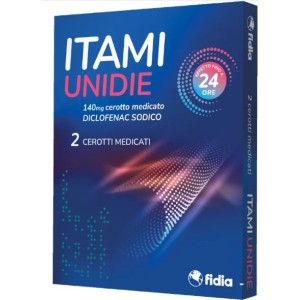 Itami unidie 2 cerotti medicati 140 mg