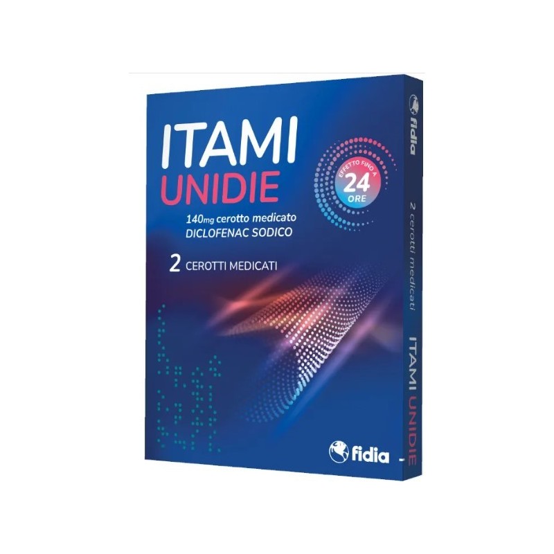 Itami unidie 2 cerotti medicati 140 mg