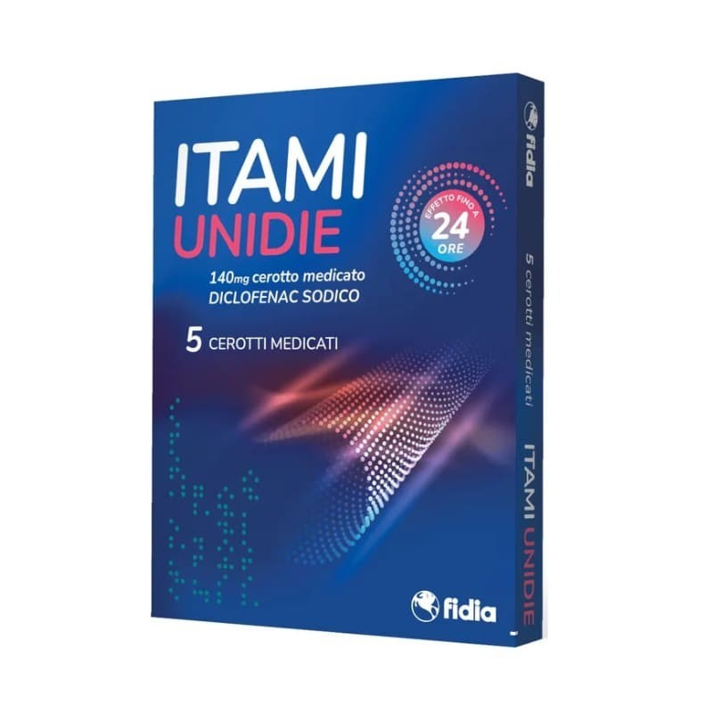Itami unidie 5 cerotti medicati 140 mg