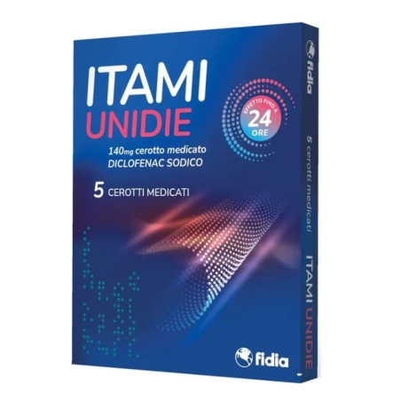 Itami unidie 5 cerotti medicati 140 mg