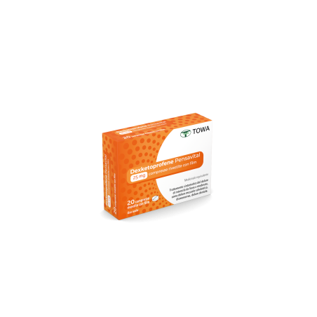 Dexketoprofene pensavital 20 compresse riv 25 mg