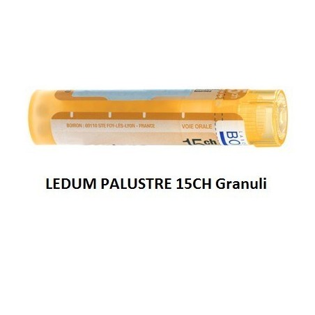 Ledum palustre (boiron) 80 granuli 15 ch contenitore multidose
