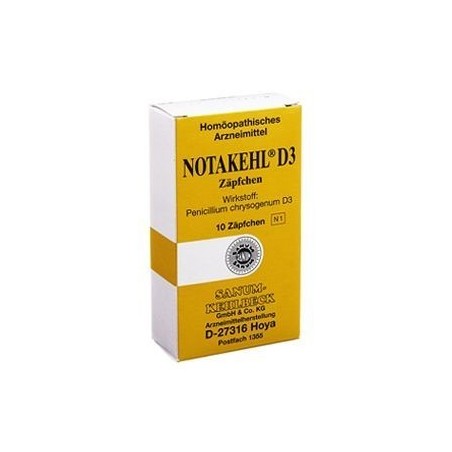 Notakehl d3 10 supposte 2g sanum