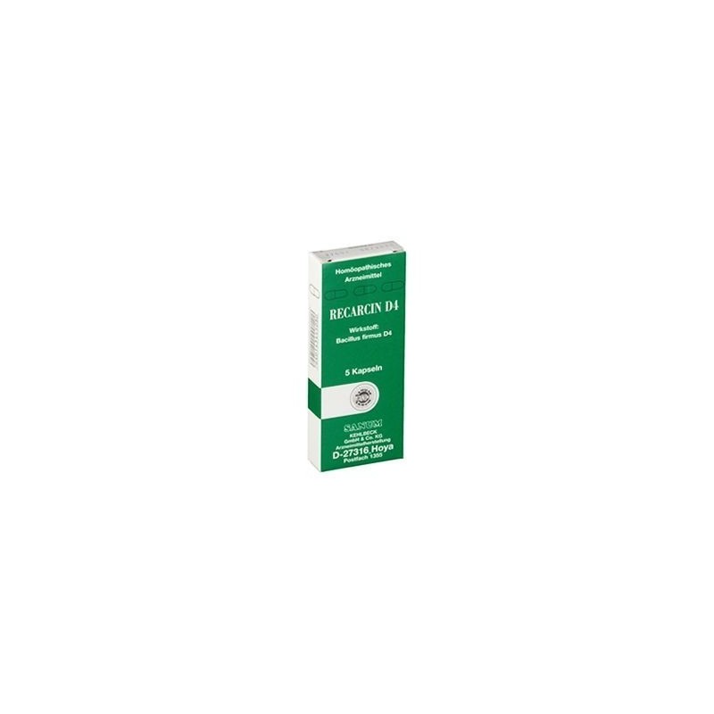 Recarcin d4 5 capsule sanum Recarcin d4 5 capsule sanum