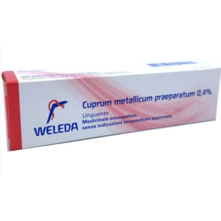 Weleda cuprum metallicum praeparatum 0,4% unguento 25 g Weleda cuprum metallicum praeparatum 0,4% unguento 25 g
