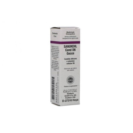 Sanukehl cand d6 gocce 10 ml Sanukehl cand d6 gocce 10 ml