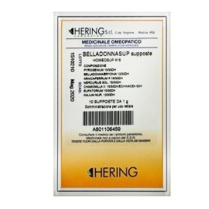 Belladonnasup 10 supposte 1 g