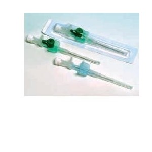 Ago cannula gauge 22 2 vie anallergico senza valvola
