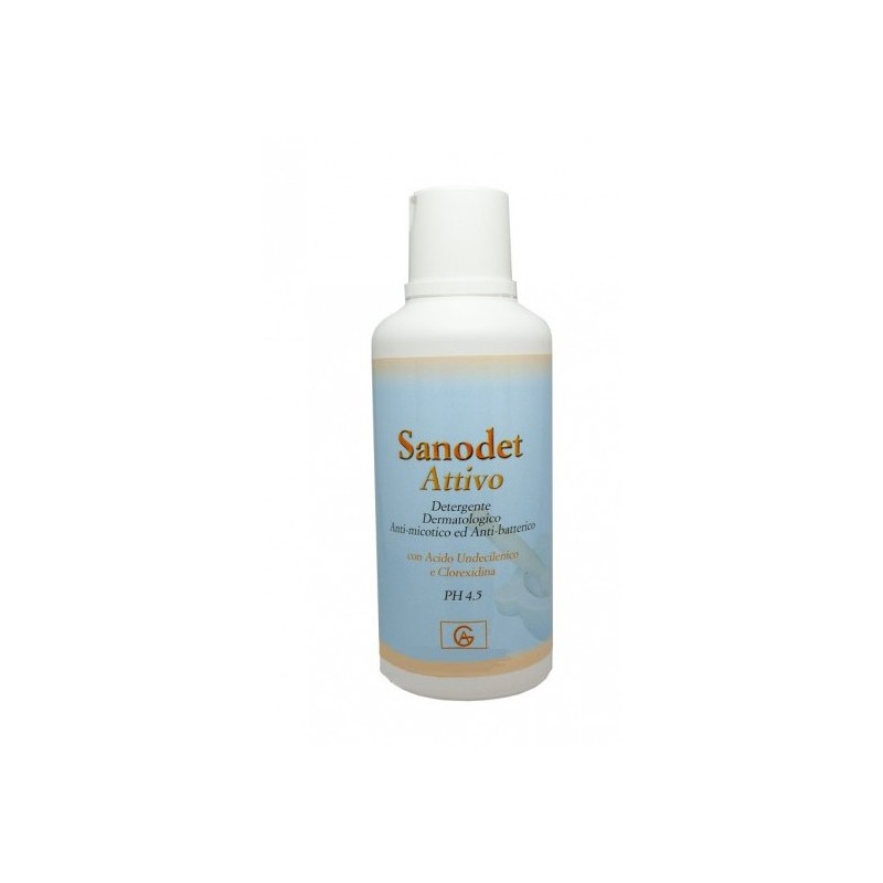Sanodet attivo shampoodoccia 500 ml