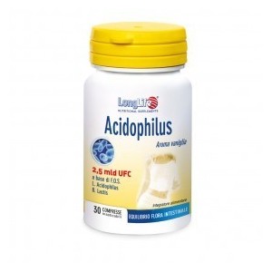 Longlife acidophilus 30 compresse masticabili