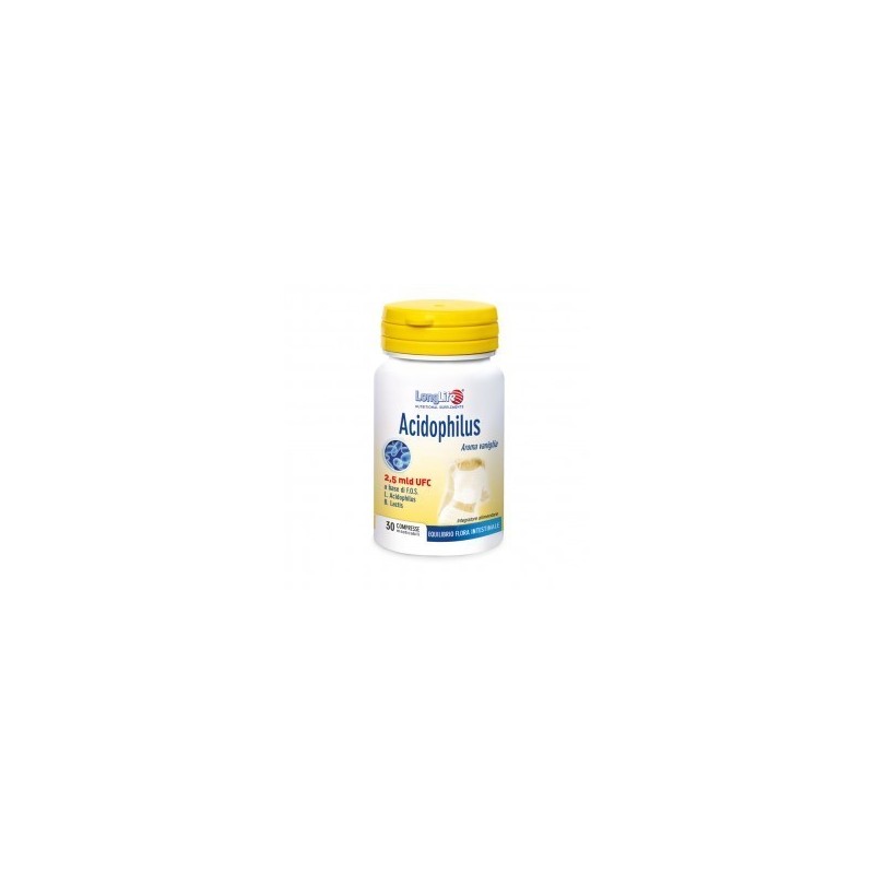 Longlife acidophilus 30 compresse masticabili