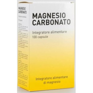 Magnesio carbonato 100 capsule
