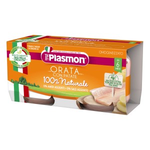 Plasmon omogeneizzato orata 80 g x 2 pezzi