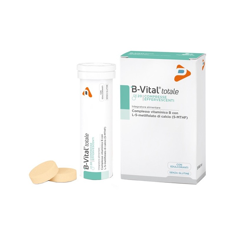 B-vital totale arancia 2 tubi 10 compresse effervescenti