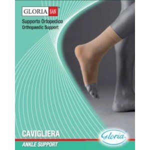 Cavigliera elastica vegal beige misura media. confezione singola