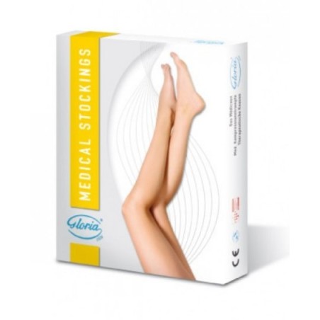 Gloriamed comfort 242 gambaletto corto beige misura medium 1paio Gloriamed comfort 242 gambaletto corto beige misura medium 1paio