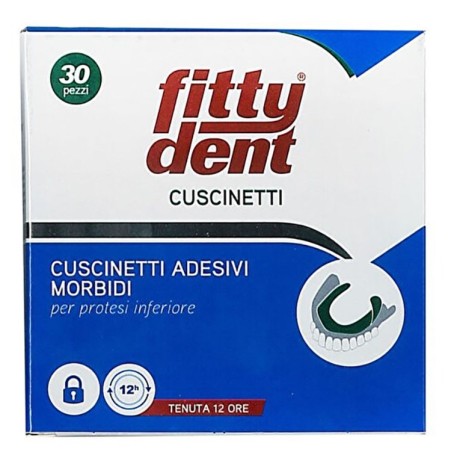 Fittydent cuscinetti adesivi 30 pezzi nf