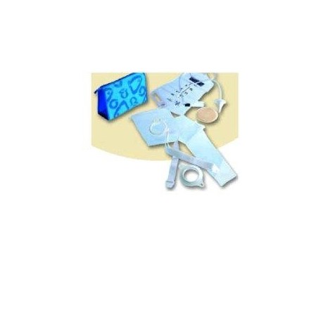 Cintura stomia brava per placche convesse elastica regolabile con chiusura in pe a bassa densita' 1 pezzo