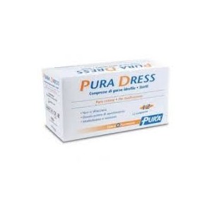 Garza idrofila pura dress 36x40cm 12 pezzi