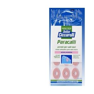 Cerotto paracallo sagomato per calli duri applicare su formazioni cornee dure igienepiede 9 pezzi