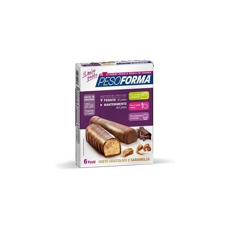 Pesoforma barretta cioccolato caramello 12 x 31 g