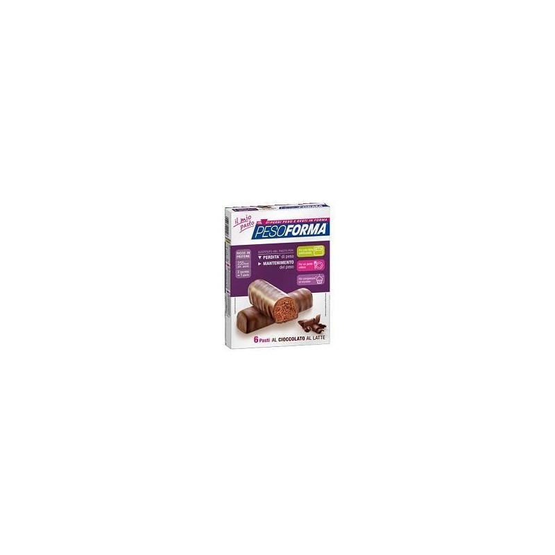 Pesoforma barretta cioccolato latte 12 x 31 g