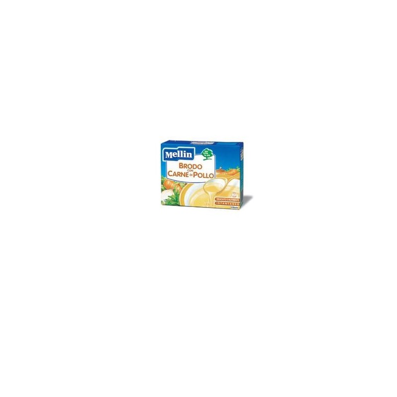 Mellin brodo carne pollo 10 bustine x 5 g