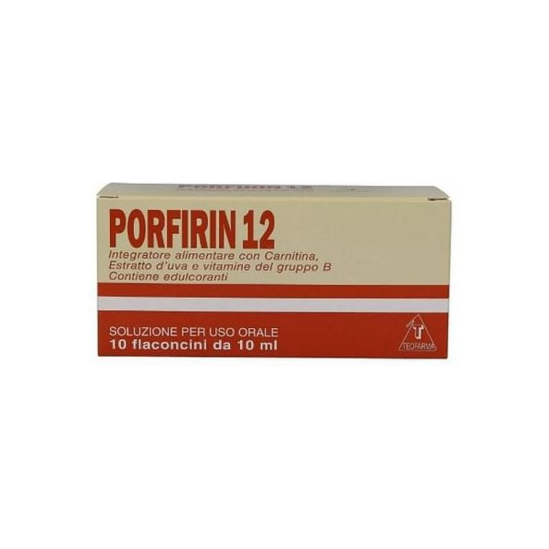 Porfirin 12 10 fiale 10 ml