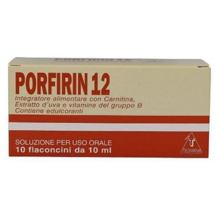 Porfirin 12 10 fiale 10 ml