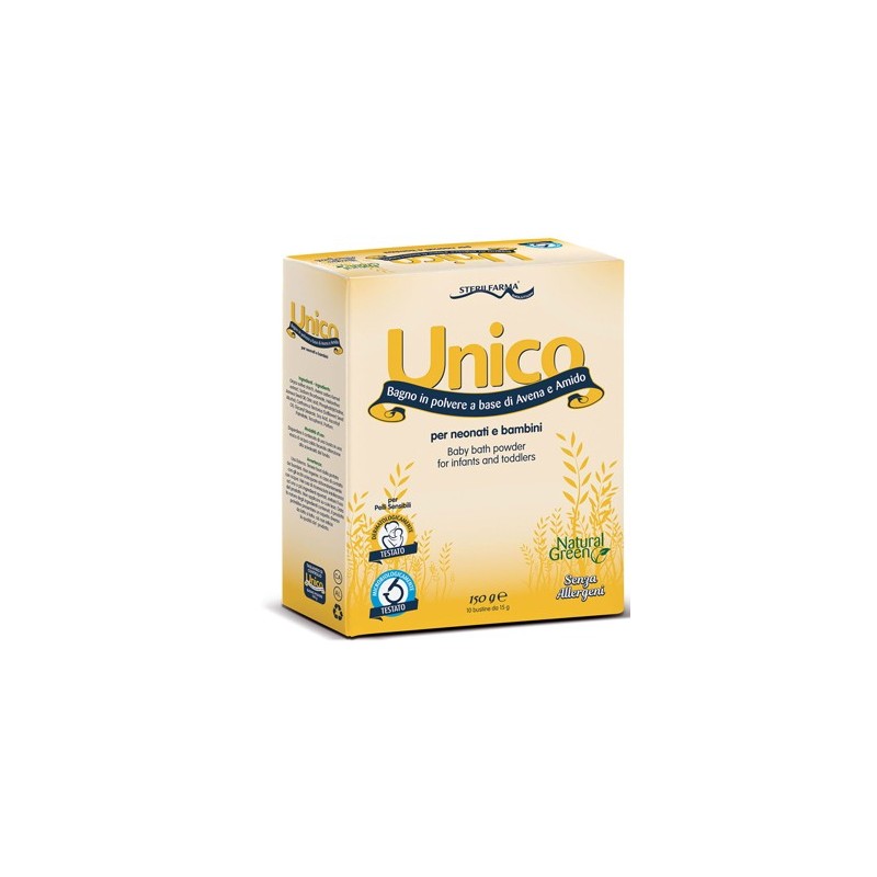 Unico bagno neon bambini 10 bustine 15 g