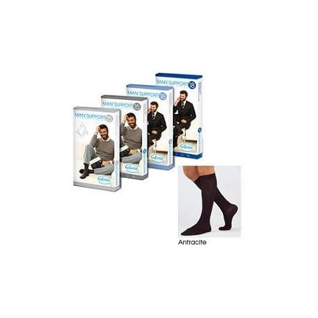 Man support 18 cotone gambaletto 18 antracite 4 Man support 18 cotone gambaletto 18 antracite 4